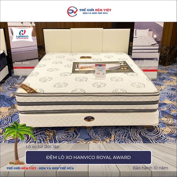 Đệm lò xo Hanvico Royal Award 6